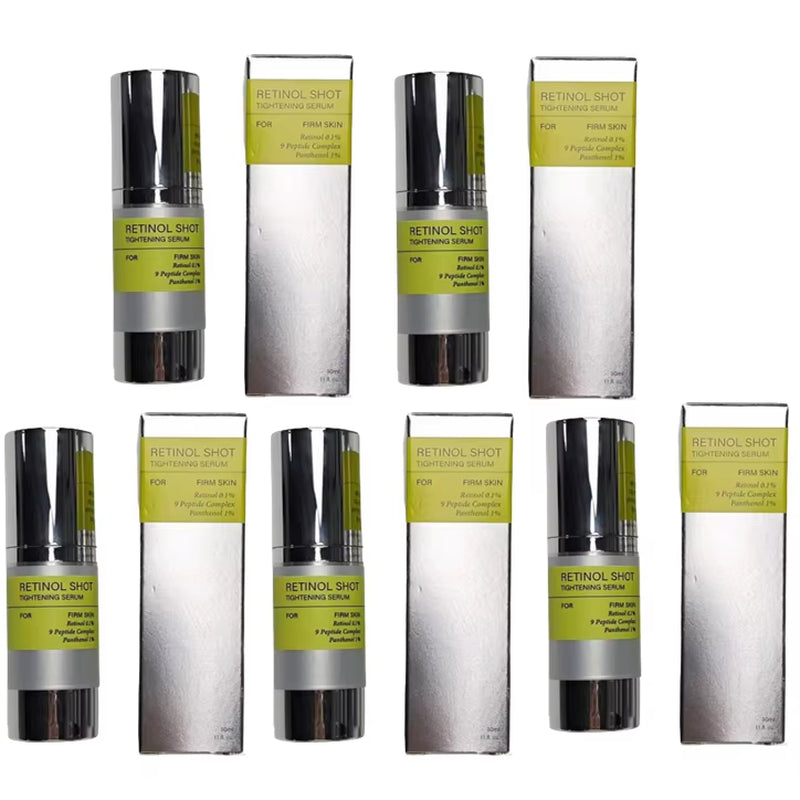 Korean Retinol Shot Eyes Tightening Moisturizing Booster Cream,Vitamin a Facial Skin Firming Lifting Care Serum,Reduce Fine Line